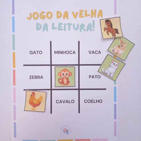 Jogo da Velha da Leitura