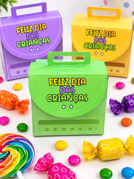 Lembrancinha Dia das Crianças – Mochilinha